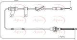 APEC Brake Cable CAB1263