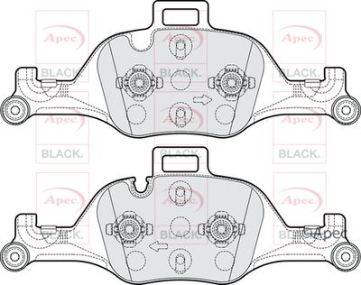 APEC Front Brake Pads PAD2187B