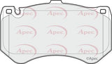 APEC Front Brake Pads PAD1820