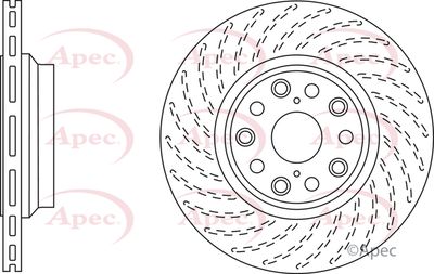 APEC Brake Disc DSK2831
