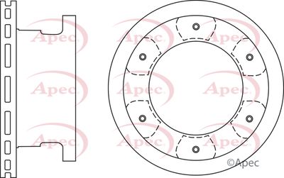 APEC Brake Disc DSK2743