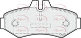 APEC Rear Brake Pads PAD1104