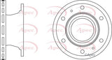 APEC Brake Disc DSK2872
