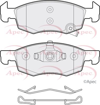 APEC Front Brake Pads PAD2062