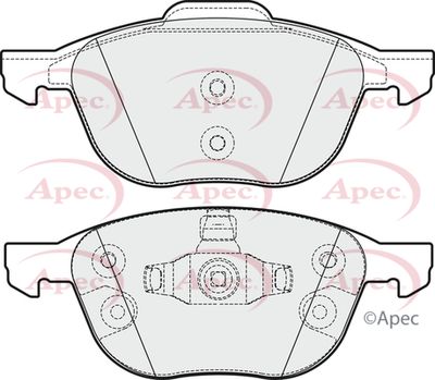 APEC Front Brake Pads PAD1821