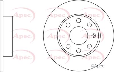 APEC Brake Disc DSK2798