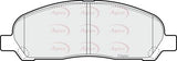 APEC Front Brake Pads PAD1421