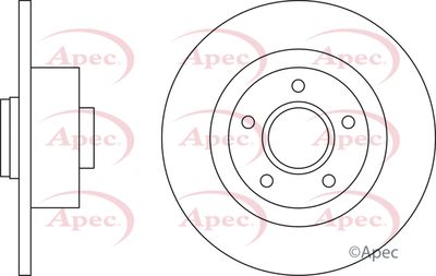 APEC Brake Disc DSK2678