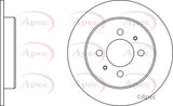 APEC Brake Disc DSK347