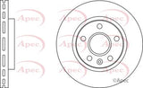 APEC Brake Disc DSK2674
