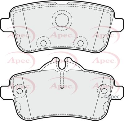 APEC Rear Brake Pads PAD1929