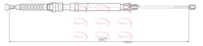 APEC Brake Cable CAB1206