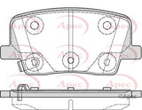 APEC Rear Brake Pads PAD2382