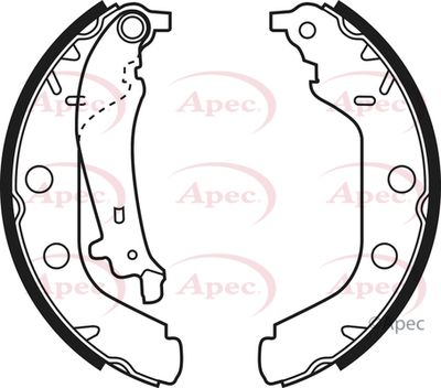 APEC Brake Shoes SHU540