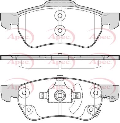 APEC Front Brake Pads PAD2368