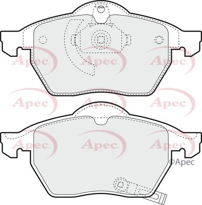 APEC Front Brake Pads PAD1064