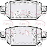 APEC Rear Brake Pads PAD2241