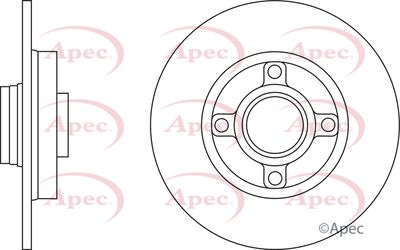APEC Brake Disc DSK2444