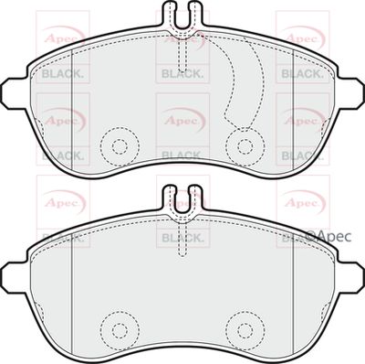 APEC Front Brake Pads PAD1565B