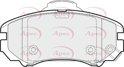 APEC Front Brake Pads PAD1451