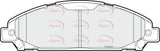 APEC Front Brake Pads PAD2048