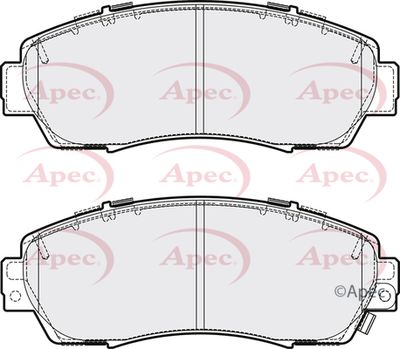 APEC Front Brake Pads PAD2124