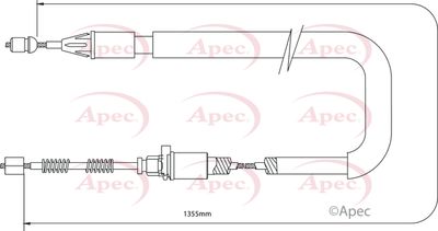 APEC Brake Cable CAB1269