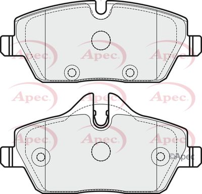 APEC Front Brake Pads PAD1758