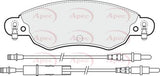 APEC Front Brake Pads PAD1281