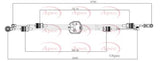 APEC Gear Control Cable CAB7024