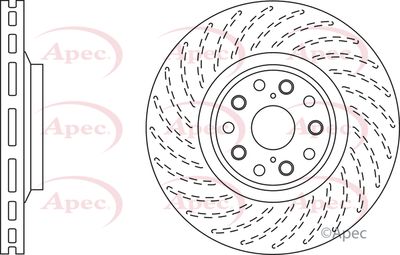 APEC Brake Disc DSK2827