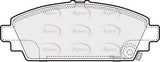APEC Front Brake Pads PAD1435