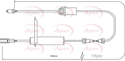 APEC Brake Cable CAB1281