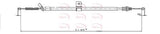 APEC Brake Cable CAB1675