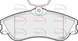 APEC Front Brake Pads PAD1001