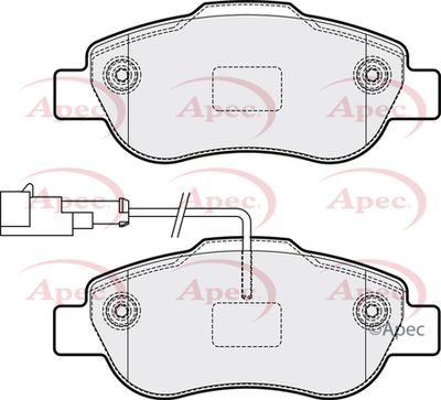 APEC Front Brake Pads PAD2156