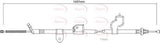 APEC Brake Cable CAB1325
