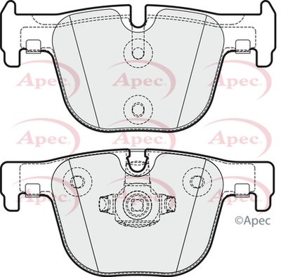 APEC Rear Brake Pads PAD1884