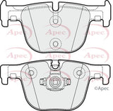 APEC Rear Brake Pads PAD1884