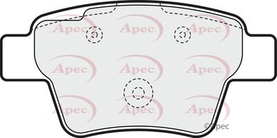 APEC Rear Brake Pads PAD1558