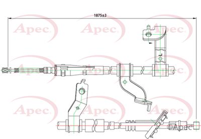 APEC Brake Cable CAB1237