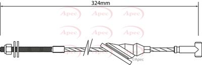 APEC Brake Cable CAB1142