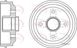 APEC Brake Drum DRM9142
