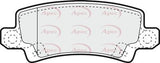 APEC Rear Brake Pads PAD1243