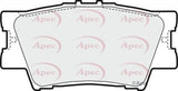 APEC Rear Brake Pads PAD1591