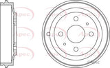 APEC Brake Drum DRM9147