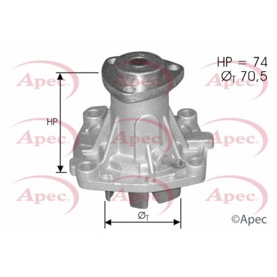 APEC Water Pump Wo Back Housing AWP1082