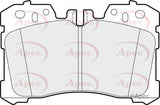 APEC Front Brake Pads PAD1622