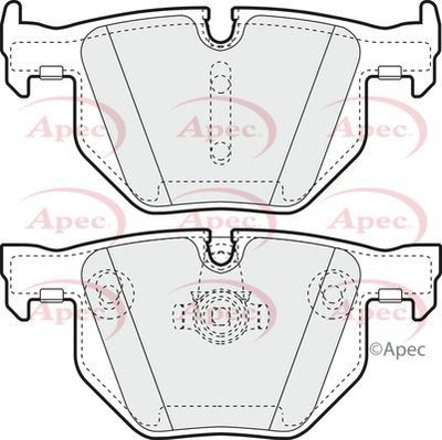 APEC Rear Brake Pads PAD1344