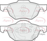 APEC Front Brake Pads PAD1394